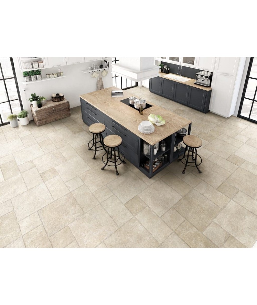 Floor & wall tiles LE MASSERIE 30.4x30.4 cm matt stone effect