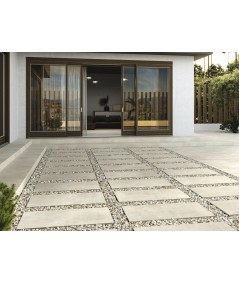 Exterior slab ARKETY 60x120 cm Ep 20 mm non-slip concrete effect