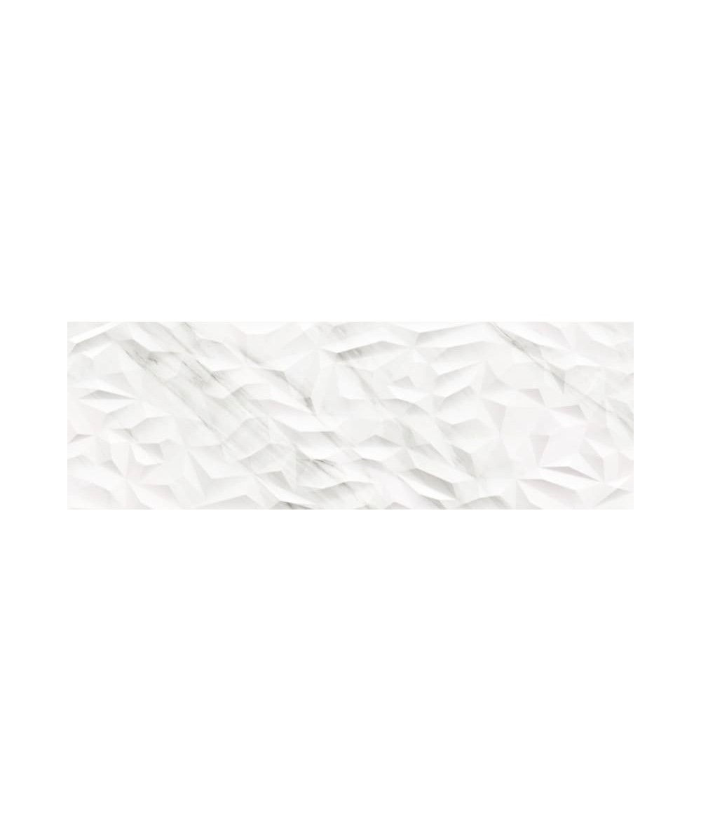 SPACE TASOS earthenware 40 X 120 cm with satin white marble e