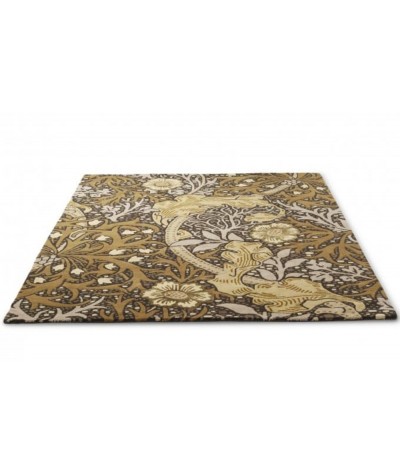 Seaweed Charcoal Mustard Indoor Floor Mat