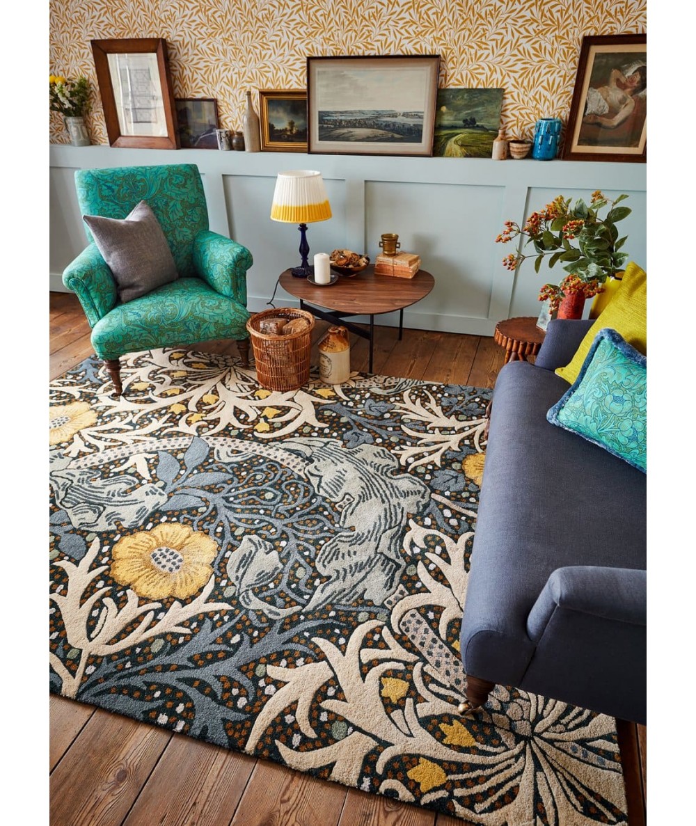 Tapis décoratif intérieur Seaweed Teal