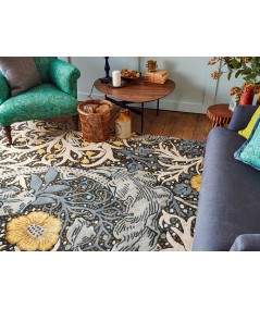 Seaweed Teal Interior Decorative Area Rug