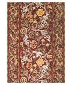 Wilhelmina Russet Indoor Decorative Floor Mat