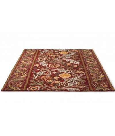 Wilhelmina Russet Indoor Decorative Floor Mat