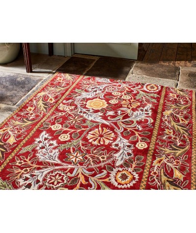 Wilhelmina Russet Indoor Decorative Floor Mat