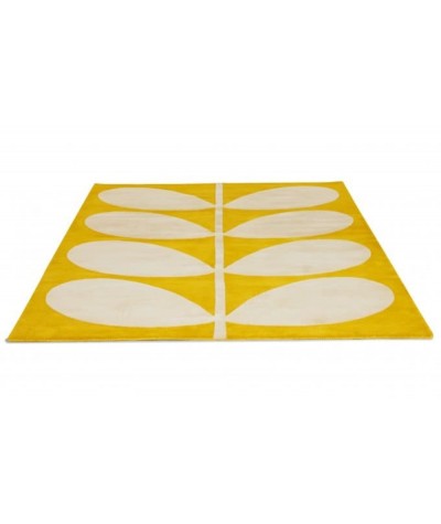 Yellow Stem Indoor Decorative Floor Mat