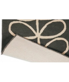 Tapis décoratif intérieur Linear Stem slate