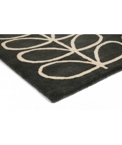 Tapis décoratif intérieur Linear Stem slate