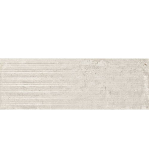 SLATS DETROIT earthenware 33.3x100 cm cement look