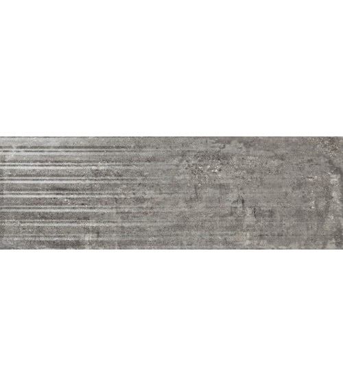 SLATS DETROIT earthenware 33.3x100 cm cement look