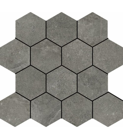 HEXA DOME mosaic 29X27 cm stone look