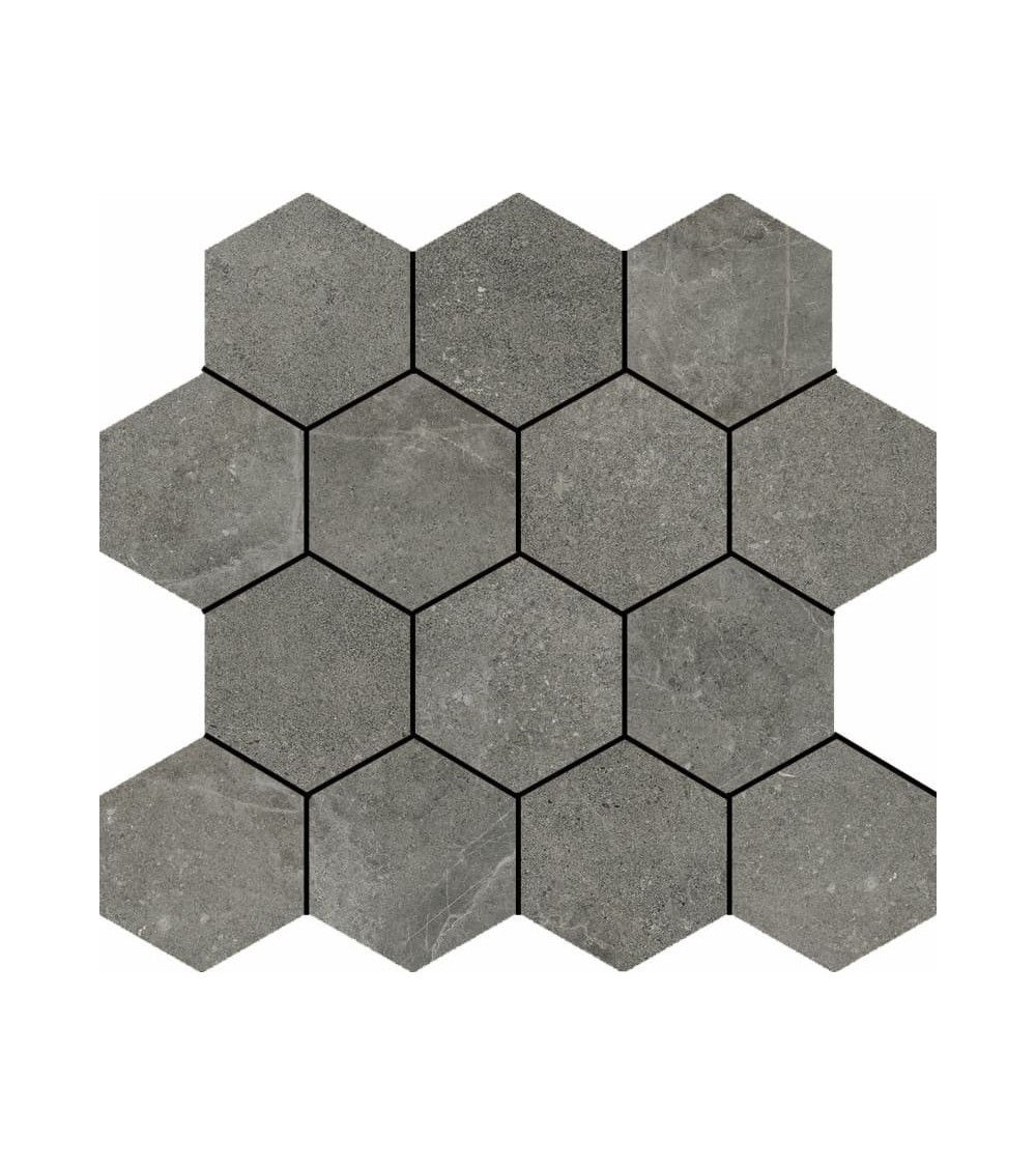 HEXA DOME mosaic 29X27 cm stone look