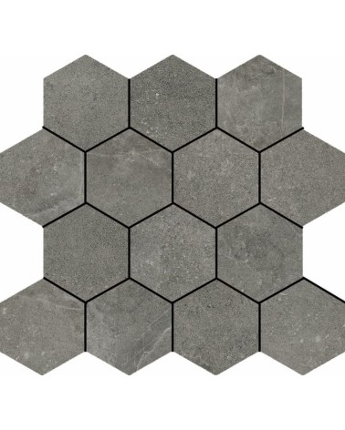 HEXA DOME mosaic 29X27 cm stone look