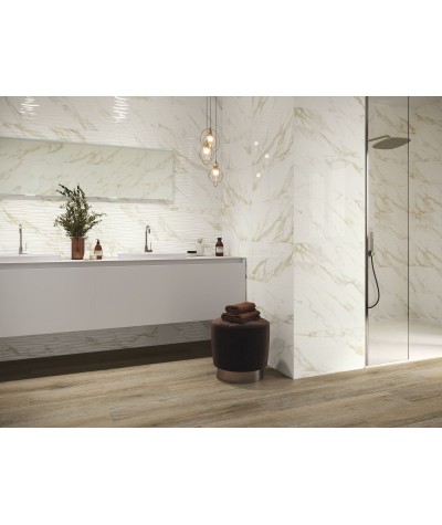 ADAGGIO GOLD earthenware 40X120 cm pulido marble effect