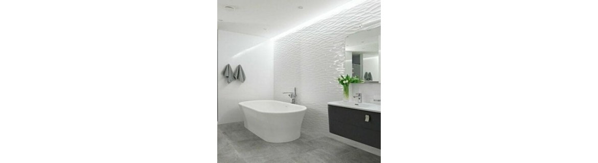 Relief wall tiles