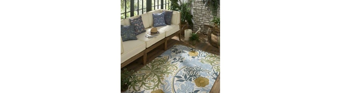 Tapis de sol In & Out floral