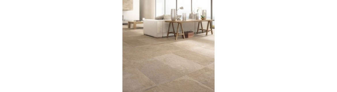 Interior tiles floor & wall imitation stone